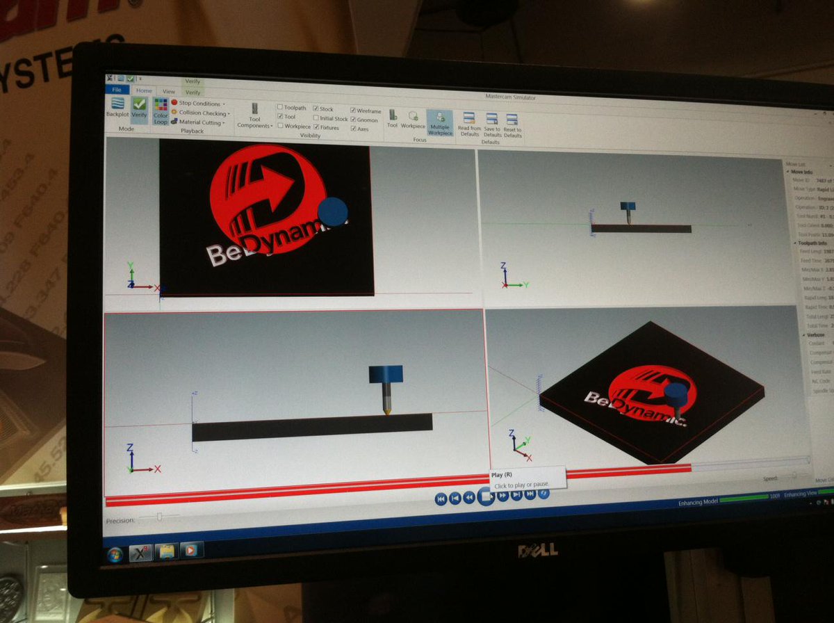 Mastercam's tweet image. #DynamicMotion @AWFSFair