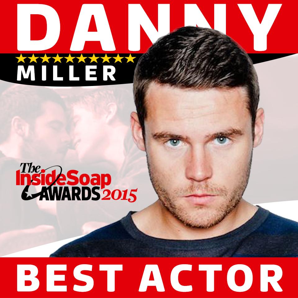 emmerdale's tweet photo. RETWEET and vote for @DannyBMiller and Ryan Hawley at the @InsideSoapMag awards now #Emmerdale http://t.co/in0K3j6Dwn http://t.co/5RCRaa1Mk9