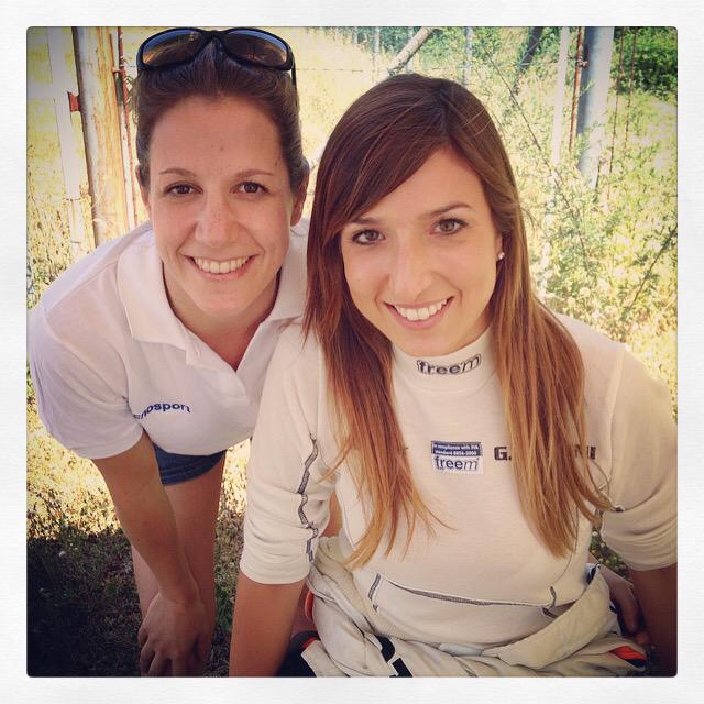 1º Stage Cross Country Rally 💖#womeninmotorsport #acisport #michelacerruti #giuliadetoni #drivers #rally