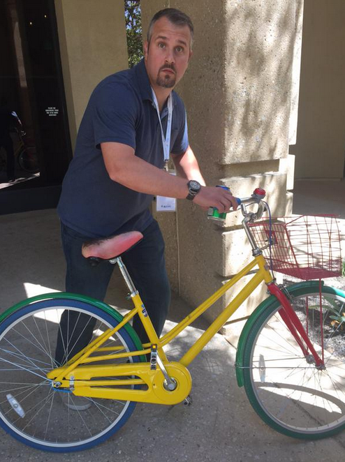FinanceMarkG's tweet photo. If you're following along, Brit & Kevin have completed #3 & #7 so far! #googleplextreasurehunt #googleallstars http://t.co/6MdpfzEAFo