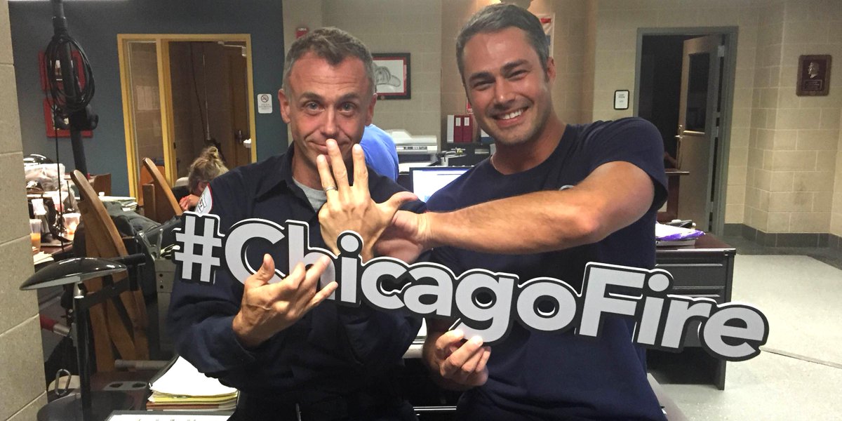 NBCOneChicago's tweet image. Filming has begun! RETWEET if you’re ready for Season 4 of #ChicagoFire.