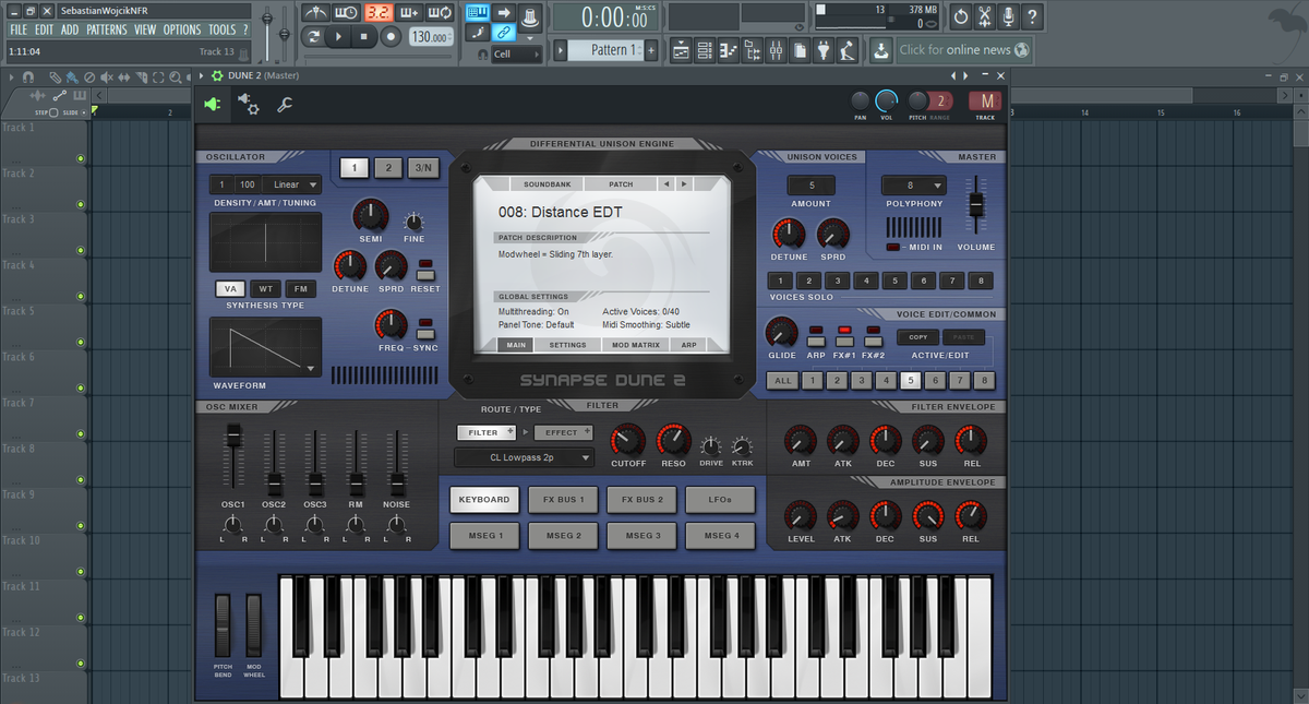 BastianSalbart's tweet photo. Welcome on board Dune 2! @SynapseAudio http://t.co/sN0ovBIjHY