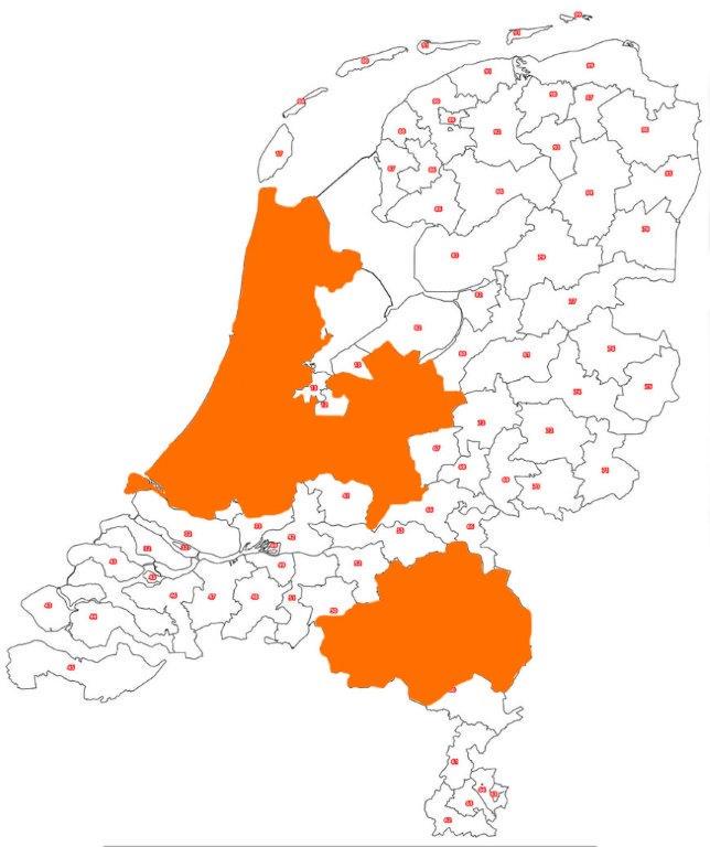 Kostelyck heeft haar verzorgingsgebied uitgebreid. Dankzij vers &amp; fijn bezorgen we naast N Brabant ook hier