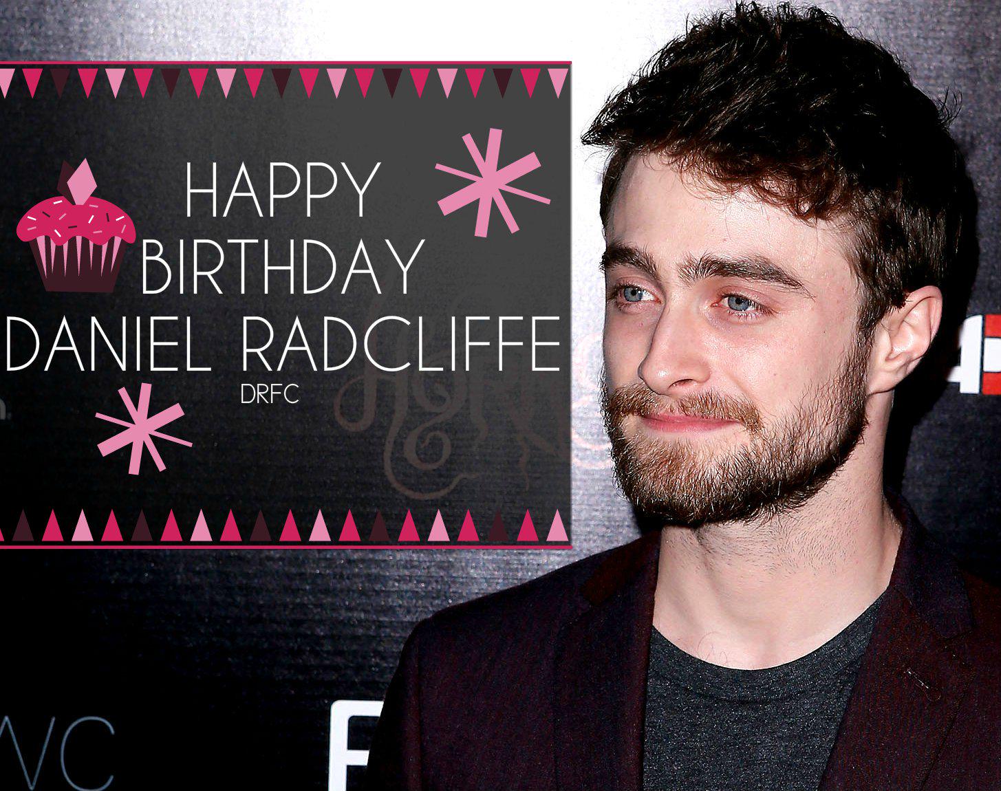 Happy Birthday Daniel Radcliffe
May You have many more with Everything you need in Life 