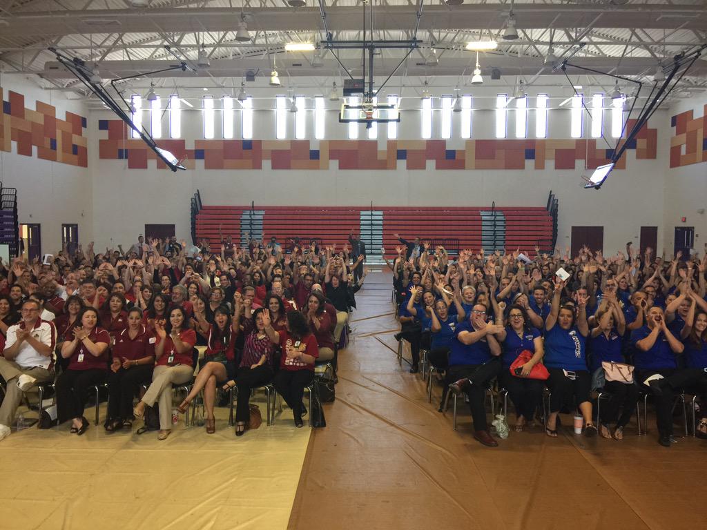 The El Dorado HS Feeder Pattern is ready for 2015-2016 school year! Thank you teachers for all you do!!! #TeamSISD