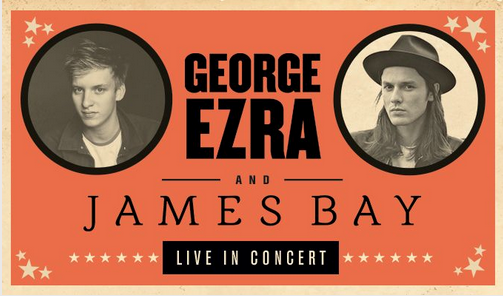 thesneakydees's tweet photo. We got hooked up with some tix to @george_ezra and @JamesBayMusic on August 1. RT for your chance to win a pair! http://t.co/rOQDpuELxt