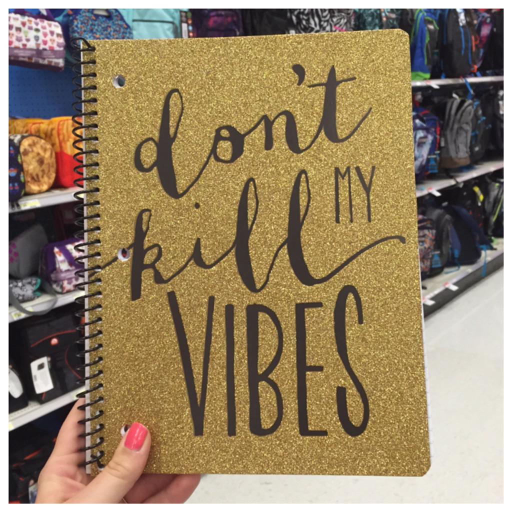 Haylie_Carlson's tweet photo. #DontKillMyVibes π
πβ¨ #TargetBackToSchool #NeedThis http://t.co/NtSWf8bL0z
