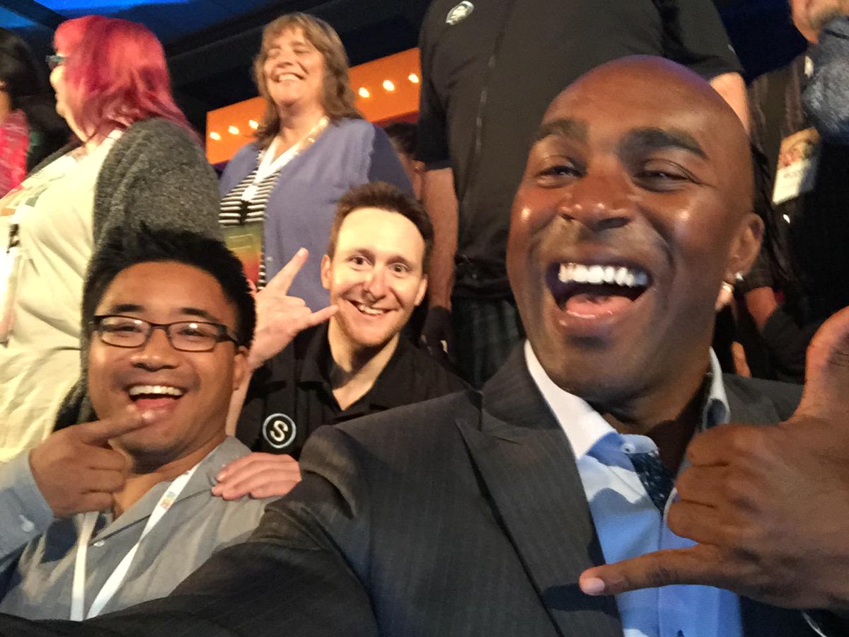 k_shelton's tweet photo. Thanks to all the gr8 @Schoology folks for treating me so well and having me keynote #schoologynext That was fun!! http://t.co/Wbu0vJioQE