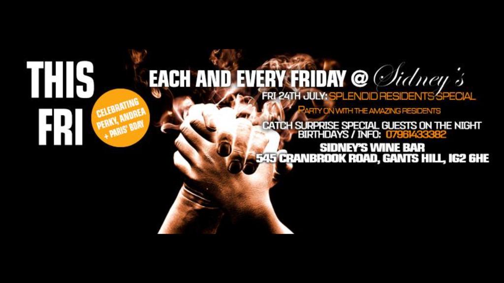 DJGARBO's tweet photo. The only place 2 b on a Friday night the vibe in @SidneysBarIG2 is crazy and it's got every1 talking catch me there http://t.co/ls5DqUUsM5