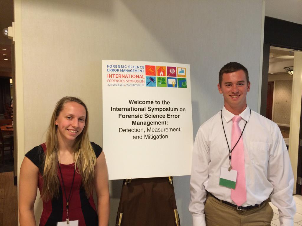 NISTPublicSafeT's tweet photo. @NIST_Fire SURF students from Rowen U &amp; @UNHFireScience participating #NISTForensics Symposium http://t.co/ASbVSacpz7