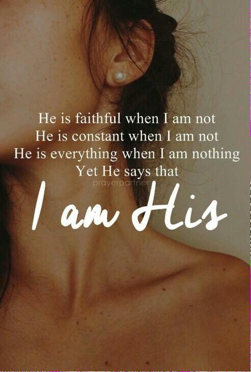 Deborah_Roseee's tweet photo. I am His 💕 http://t.co/YN7WKS6ZQ8