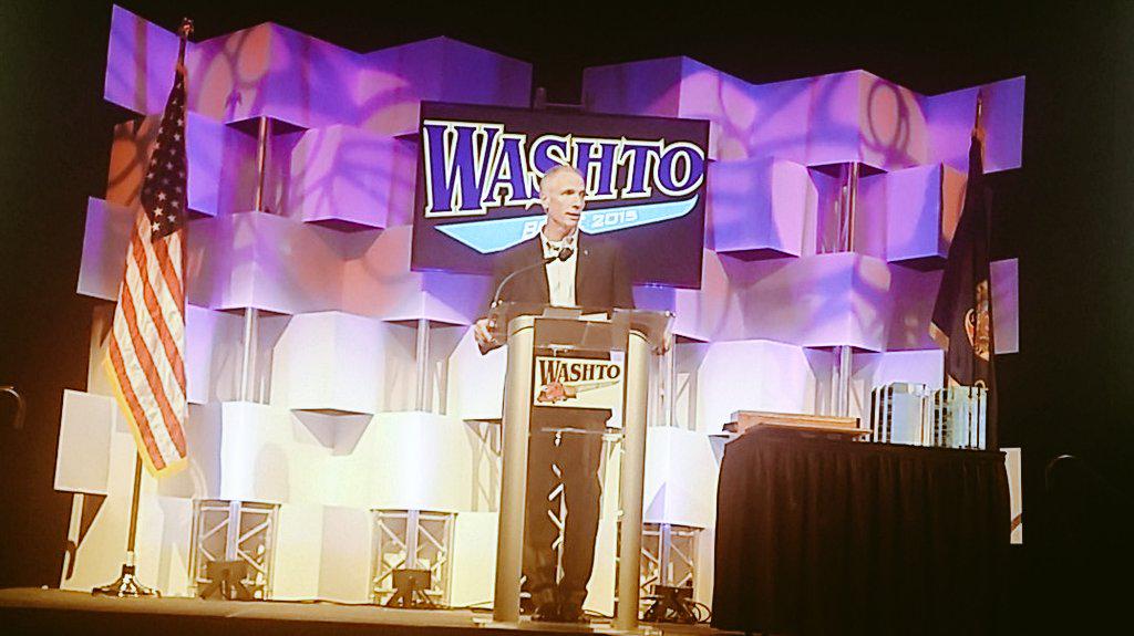 mmmrobson's tweet image. #aashto President Jon Cox closing session  at #WASHTO #fugroroadware is inspired and honored to participate