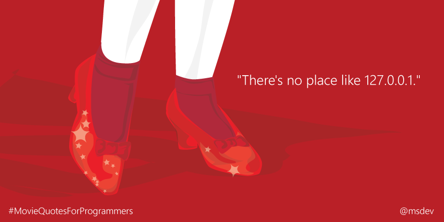 msdev's tweet photo. Guess the movie! Have your own #MovieQuotesForProgrammers? We want to hear them :) http://t.co/RtOEFg7dEr
