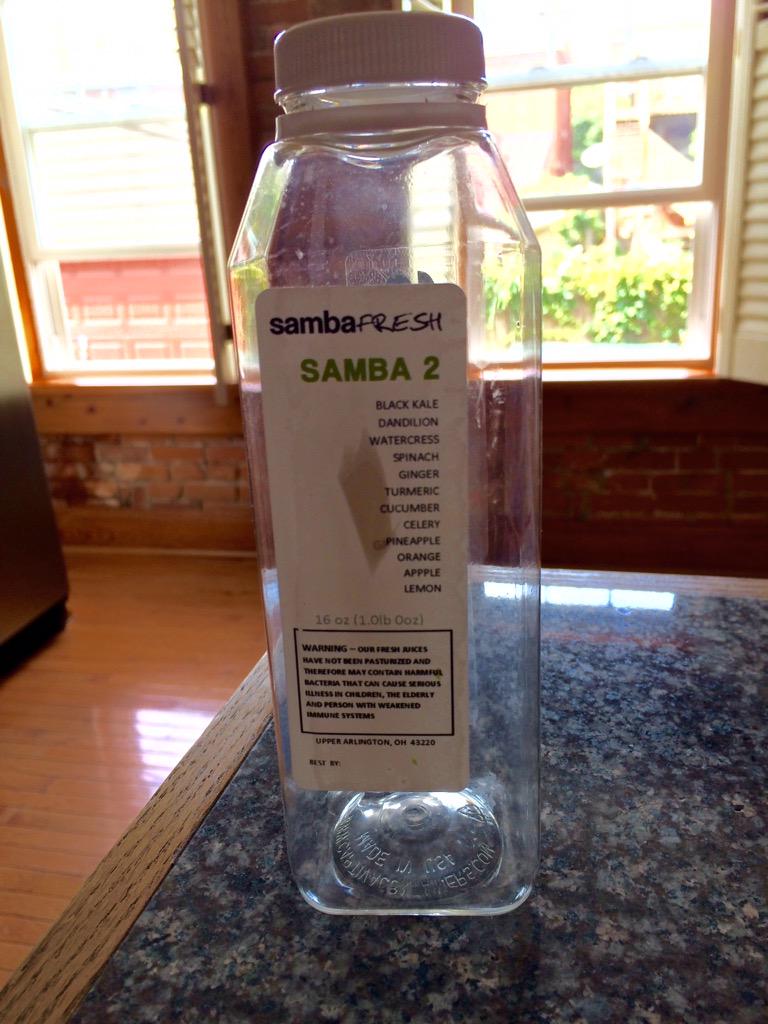 Well that tasted good <a href="/sambaFRESH/">sambaFRESH</a> <a href="/OrganicJuiceCo/">sambaFRESH™</a> #organic #nutrition #notadropleft