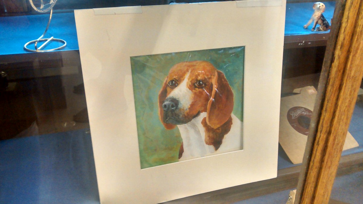 <a href="/DogArtMuseum/">Museum of the Dog</a> Have you seen the #OldDrum relics? #JohnsonCountyHistoricalSociety