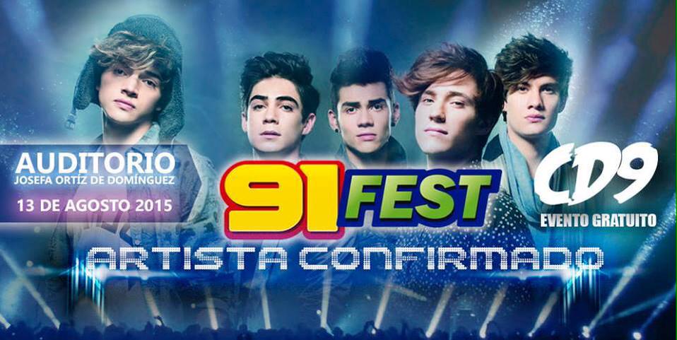 CD9's tweet image. ¡Querétaro, nos divertimos demasiado en #ThePartyTour que regresamos este 13 de agosto en el #91fest @91oficial!