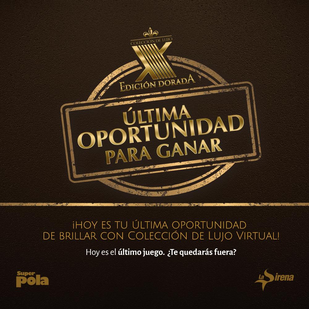 sirena_rd's tweet photo. ¡Esta noche es el último juego de #CDLEdiciónDorada! Y es tu última oportunidad de participar en #CDLVirtual http://t.co/cqgdutabjS