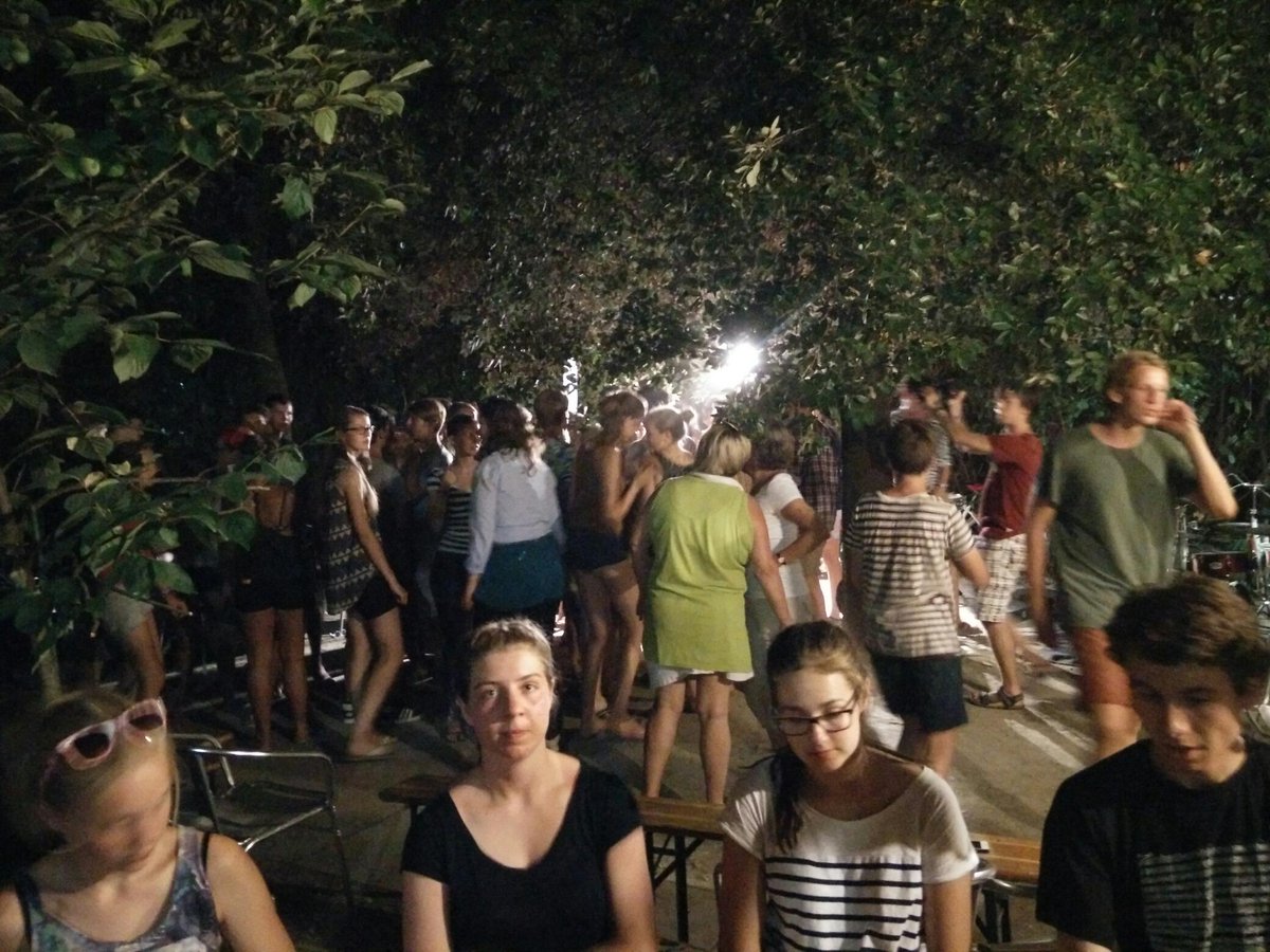 We zijn al bij het dansmoment aanbeland! Nog even genieten van de laatste momenten in Ferrara.