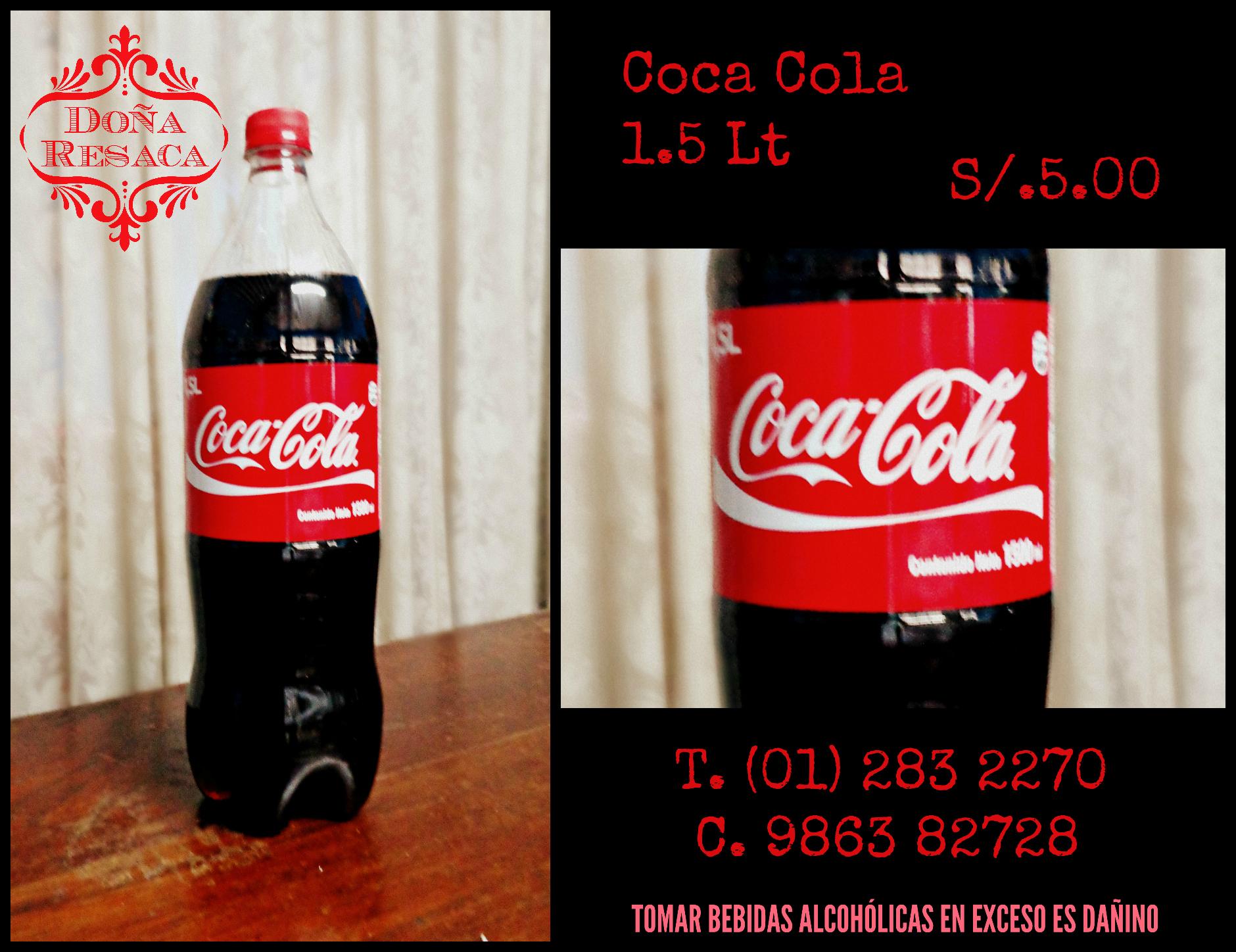 Gaseosa COCA COLA Botella 1.5L