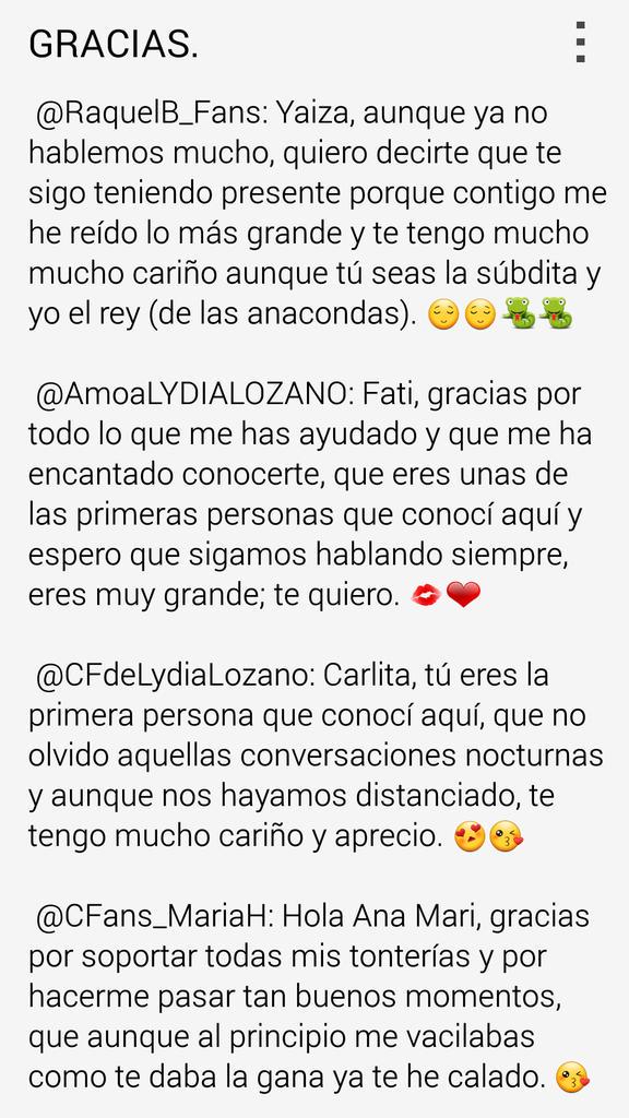 LydiaLozano_CF's tweet photo. ¡GRACIAS! ❤ http://t.co/FmiyGXwHyp