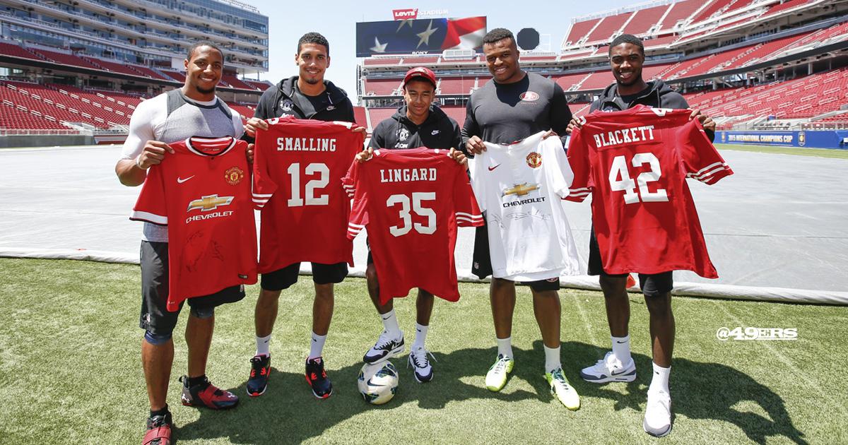 San Francisco 49ers on X: '.@E_Reid35 & @Okoye + @ManUtd