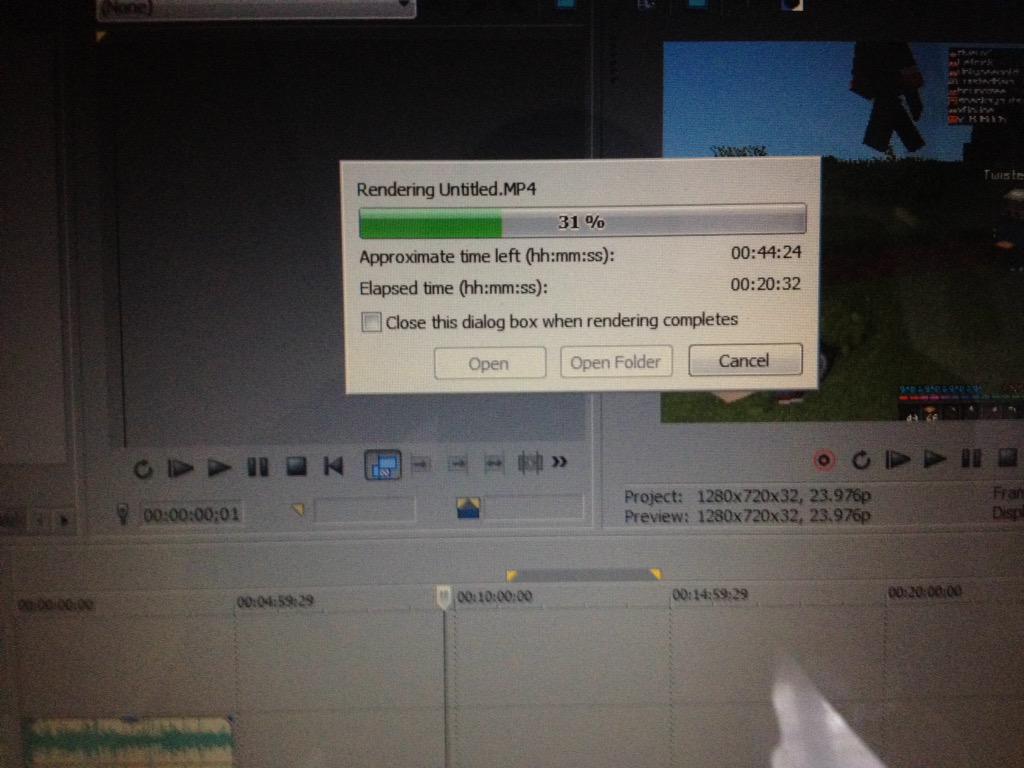 OnlySeeGold_'s tweet photo. Let's goooo @LabSMP Episode 1 32% done rendering boys! http://t.co/ad0ME38NGo