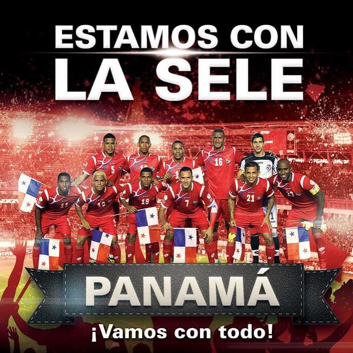 Así mismo es! #ArribaPanamá! Panamá vs. Mexico 💙❤️ Todos con la Sele ⚽
