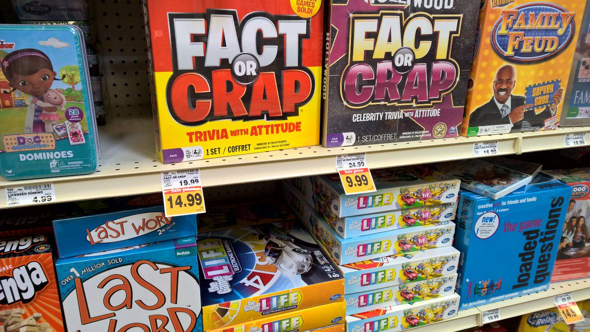 Excited by board game sale at local supermarket. Bummed by selection.