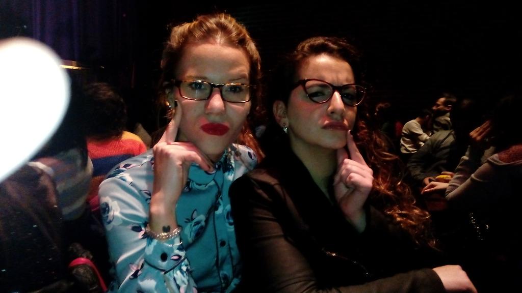 beu_marsh's tweet photo. #alma2015 la Mika y la Beu http://t.co/R6leH5j9ik