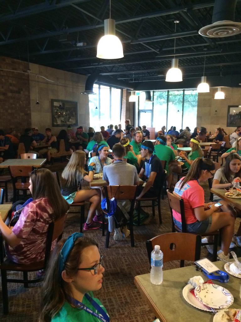 SWCampDuke's tweet photo. We're all starving after all of those games today! #CampDuke http://t.co/14MoGNrDDp