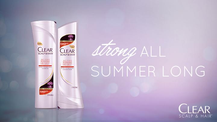 clearhair's tweet photo. Keep your hair strong and soft all summer long with CLEAR #haircare. http://t.co/I7cVoUVYkX