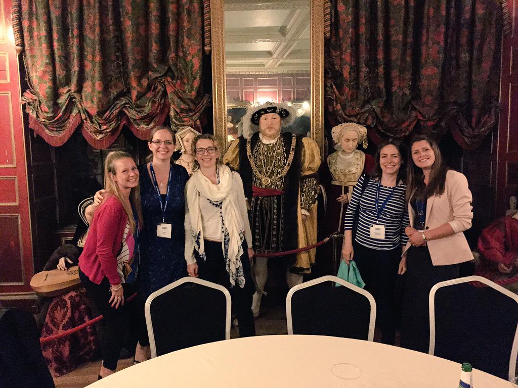 AnDY_Res_Clin's tweet photo. AnDY team dining with Henry VIII after a great day at #babcp15 #warwickcastle http://t.co/4W5axw5GVm