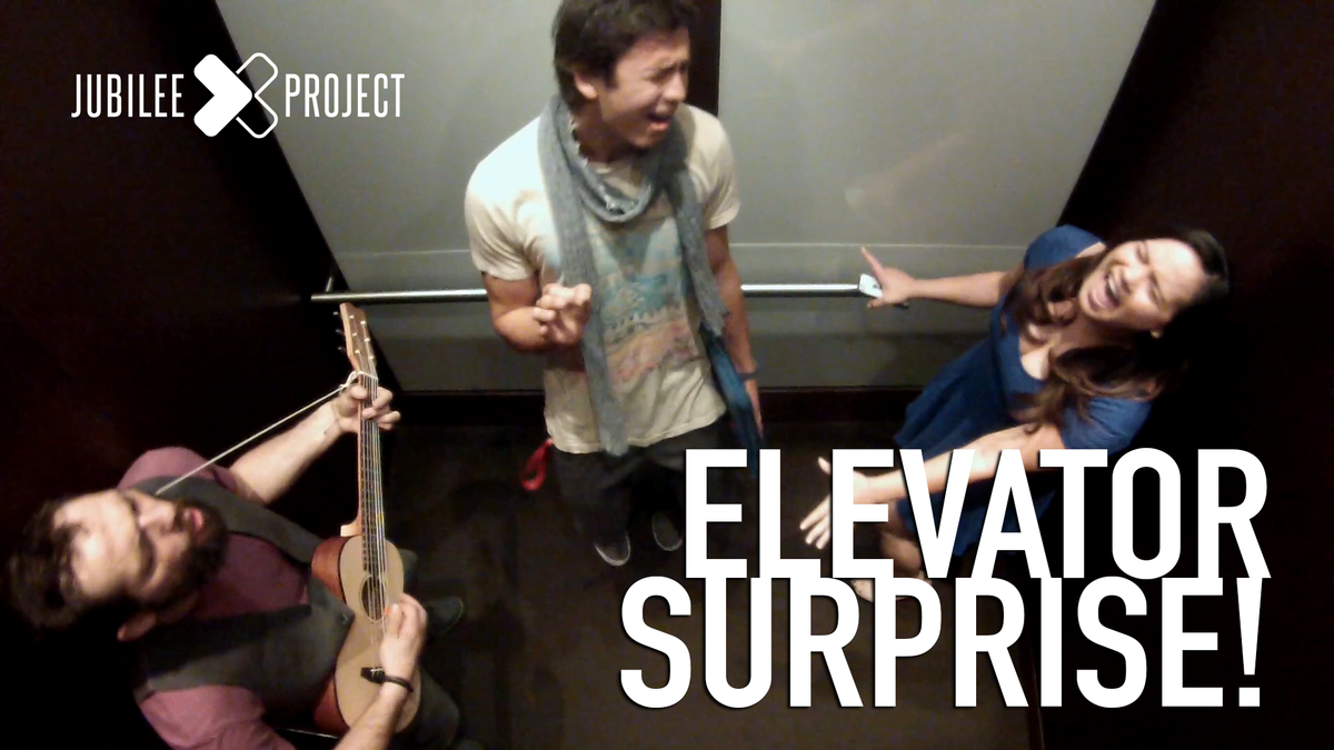 jubileemedia's tweet photo. Check out our new video, “Elevator Surprise!” We hope this brings you some laughter &amp; joy! :) https://t.co/p6htrfRwA4 http://t.co/aWyMzdHRN9