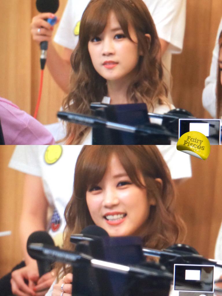 APUNKCHOR's tweet photo. "Rongfanbase: [PREVIEW] 150723 Chorong at Cultwo Show by @_fairypisces -WH http://t.co/HFwD4wi6iG"
