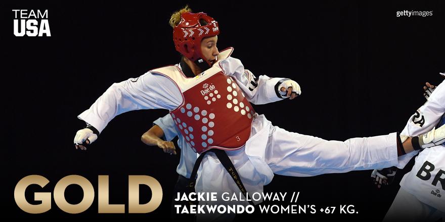Galloway for the Gold! CONGRATS on winning women's +67 kg. at #TO2015!

✅ #GoingForTheGold