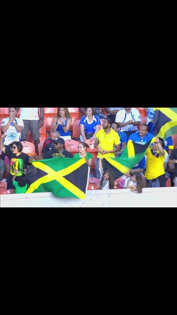 Jamaica Jamaica #ReggaeBoyz rules! Congrats. Philly wi ah come!