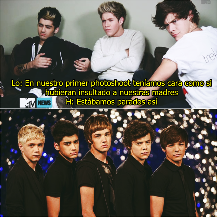 "Nunca olviden su primer photoshop como banda"
#5YearsOfOneDirection