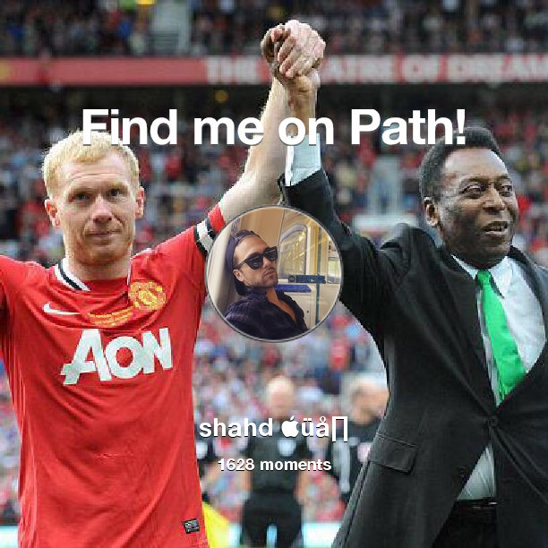 Shahd612's tweet photo. I've shared 1,628 memories with my friends on #Path - see them now at http://t.co/MzMkfF7ECl! #thepersonalnetwork http://t.co/OyBhJ15EKJ