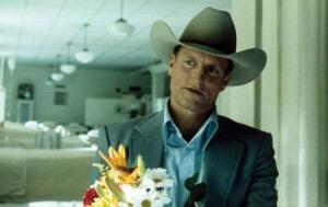 Woody Harrelson. Great actor in so many awesome movies. Here in \No Country for Old Men\....Happy Birthday Woody! 