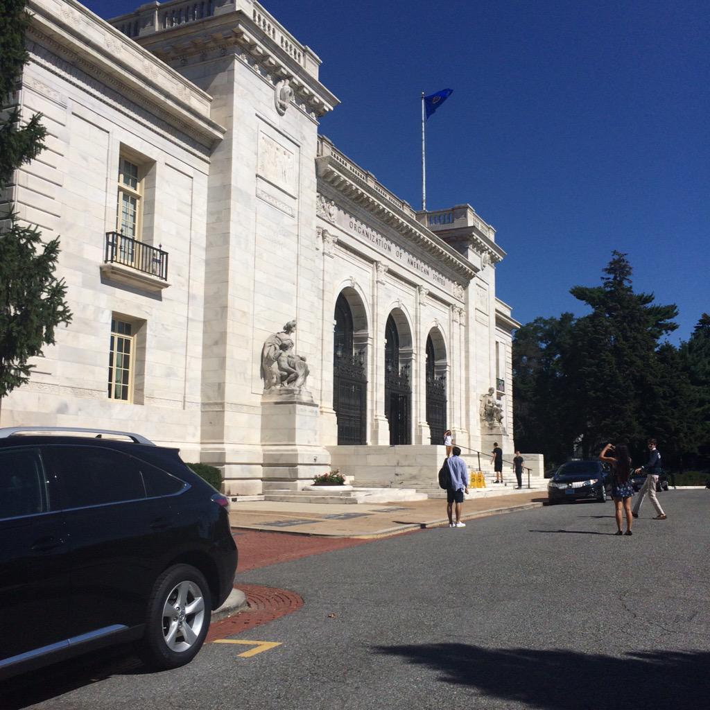 Great day visiting organisation of American States! Giving us a wide perception of the importance of #education!!