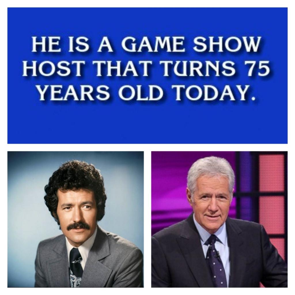 Happy birthday Alex Trebek! 