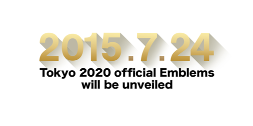 Tokyo2020's tweet photo. The ceremony will start in 3 hours. Discover the #Tokyo2020 Olympic &amp; Paralympic Games Emblems with us! http://t.co/2Fx0FWxkKk