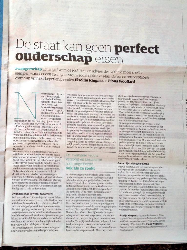 Ongekend hoe slimme mensen zo extreem domme dingen kunnen schrijven in <a href="/nrcnext/">nrcnext</a>. Leestip: #kinderrechtenverdrag