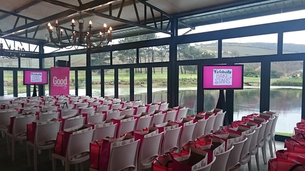 GoodHouseSA's tweet photo. It's almost time for #GHBakeStars to begin at @CassiaNitida - what a beautiful setting! http://t.co/JRQ0XZD9HO