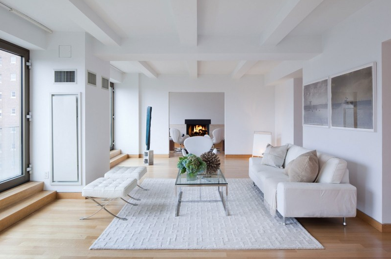 BeingOrganised's tweet photo. A beautiful #minimal living room by #JohnPawson. Could you live like this?! http://t.co/x0bWPEj3dz