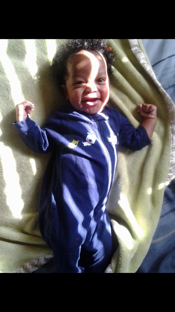 Happy 1st birthday to my baby boy. Kay Kay loves you 