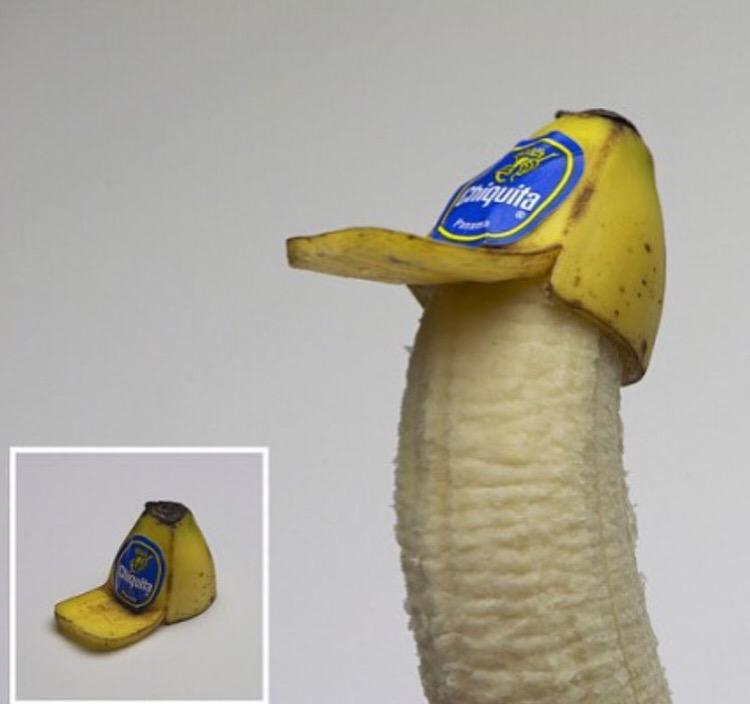 RuthWaghorn's tweet photo. congrats @flange57 firmly in the 100kg+ deadlift club, with110kg! Here's a pic of a banana with a cap on to celebrate http://t.co/GdDAAiNXTF