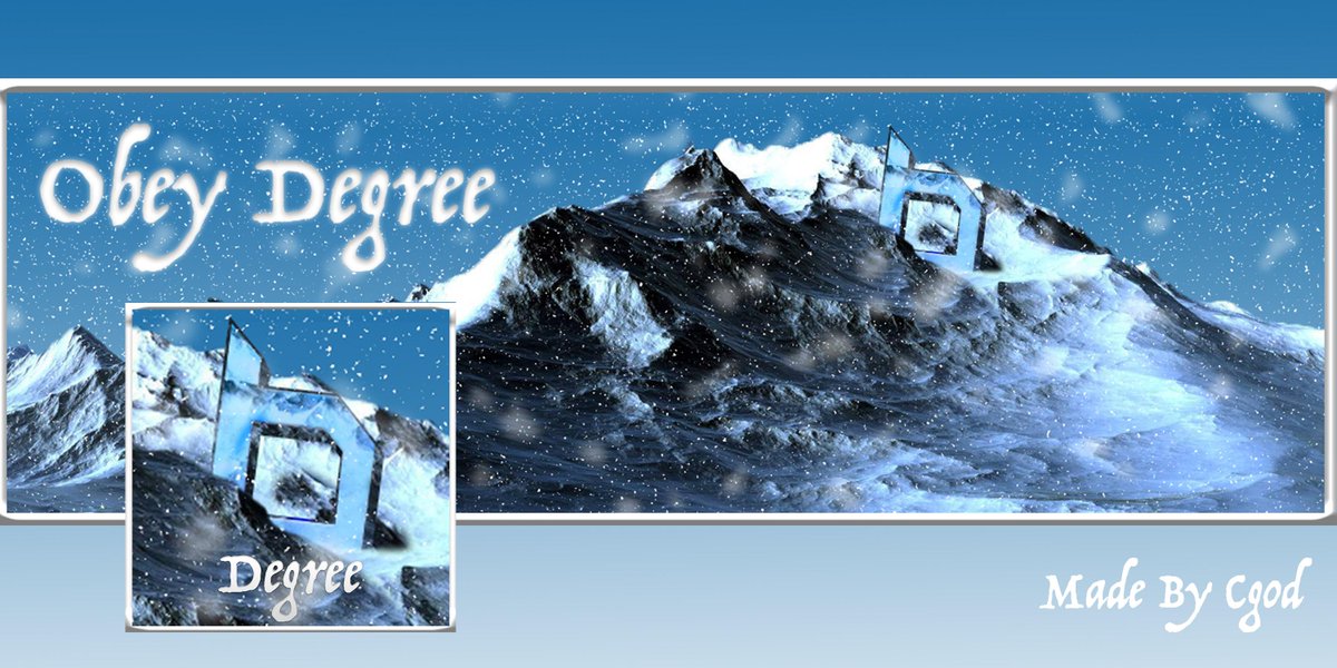 Im_The_Cgod's tweet image. Random revamp for @ObeyDegree (RT and Favs appreciated)
