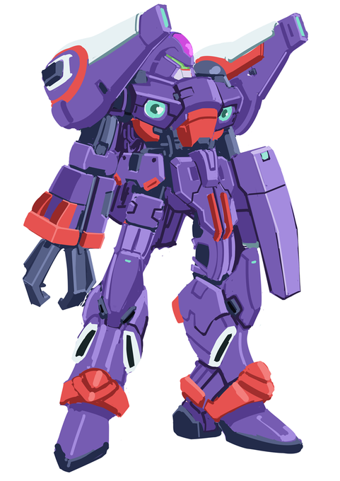 ぼくのかんがえた ひとむかしまえの しゅーてぃんぐゲームにでてきそうなろぼ(てき) 