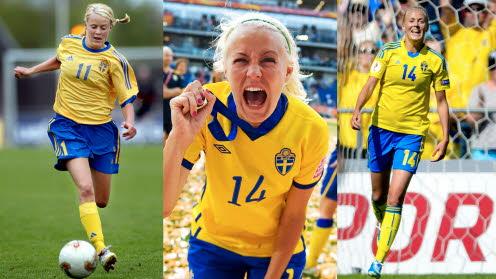 Happy 32nd Birthday to former Swedish International forward, Josefine Oqvist. 